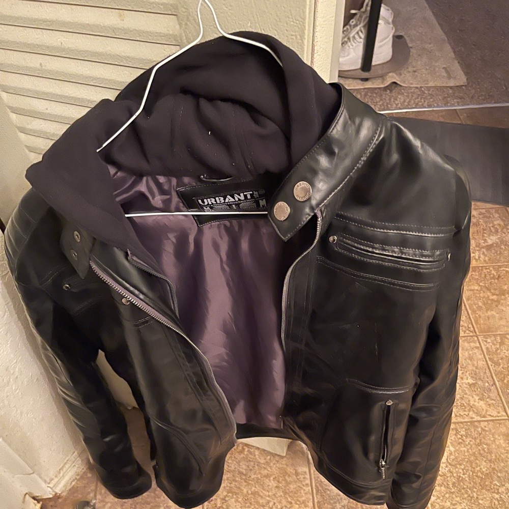Leather jacket